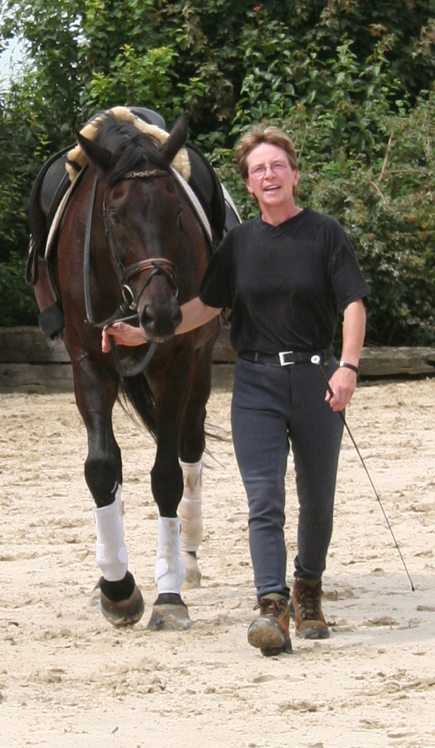 Britta mit unserem "Crag" Beau